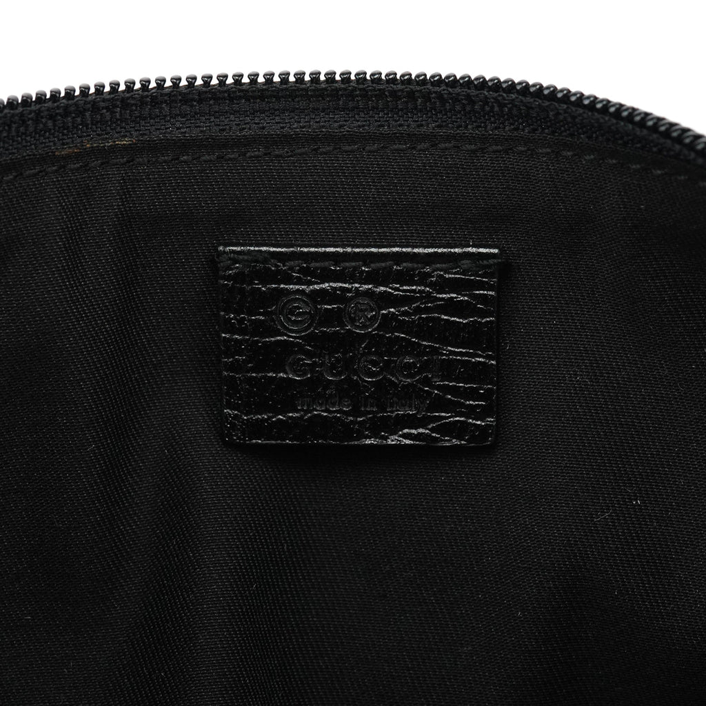 250001 Anthracite Denim GG Boat Pochette