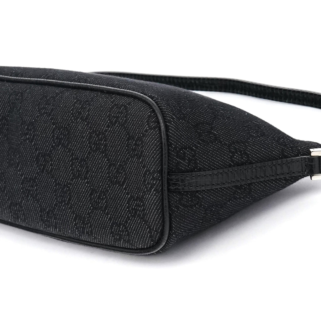 250001 Anthracite Denim GG Boat Pochette