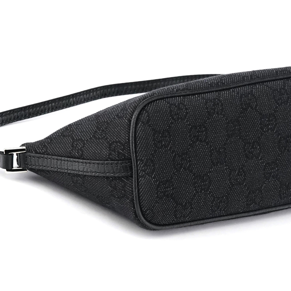 250001 Anthracite Denim GG Boat Pochette