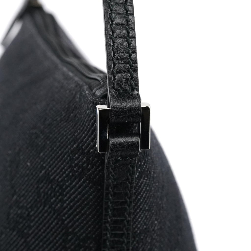 250001 Anthracite Denim GG Boat Pochette