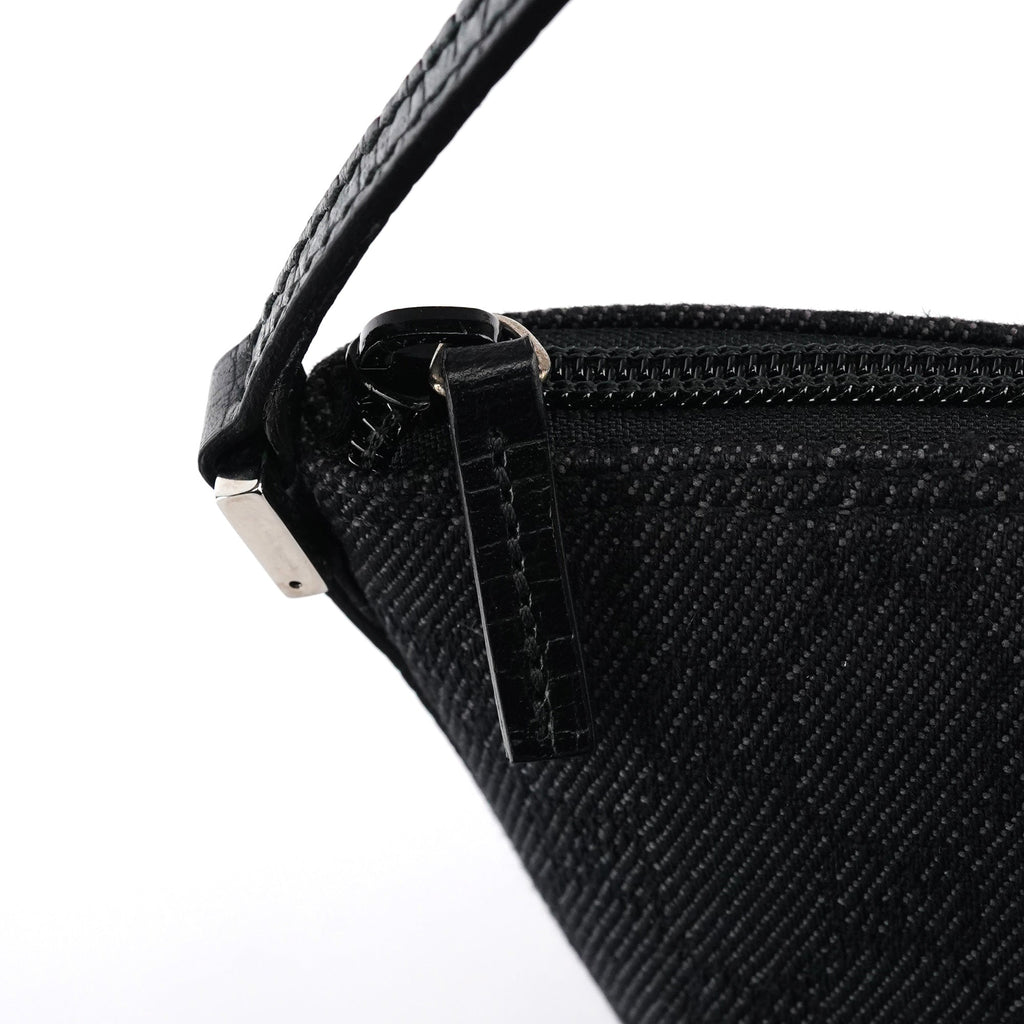 250001 Anthracite Denim GG Boat Pochette
