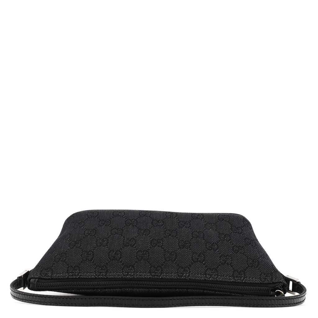250001 Anthracite Denim GG Boat Pochette