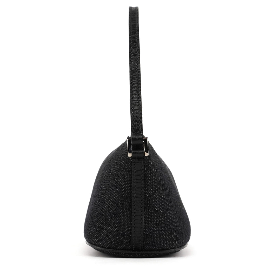 250001 Anthracite Denim GG Boat Pochette