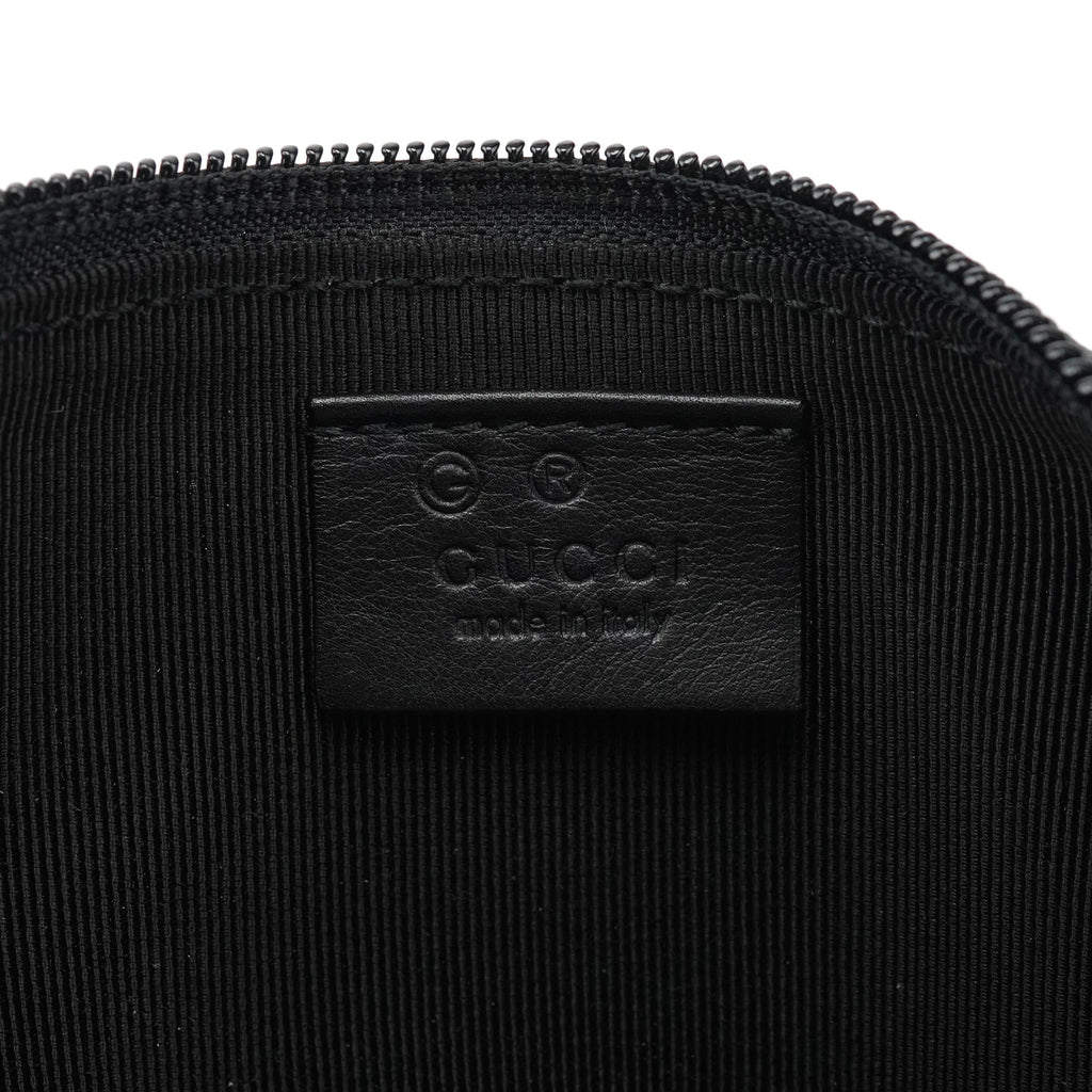 250001 Black Lizard Embossed Boat Pochette