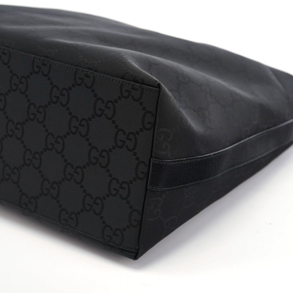 257279 Black GG Hobo Shoulder Bag