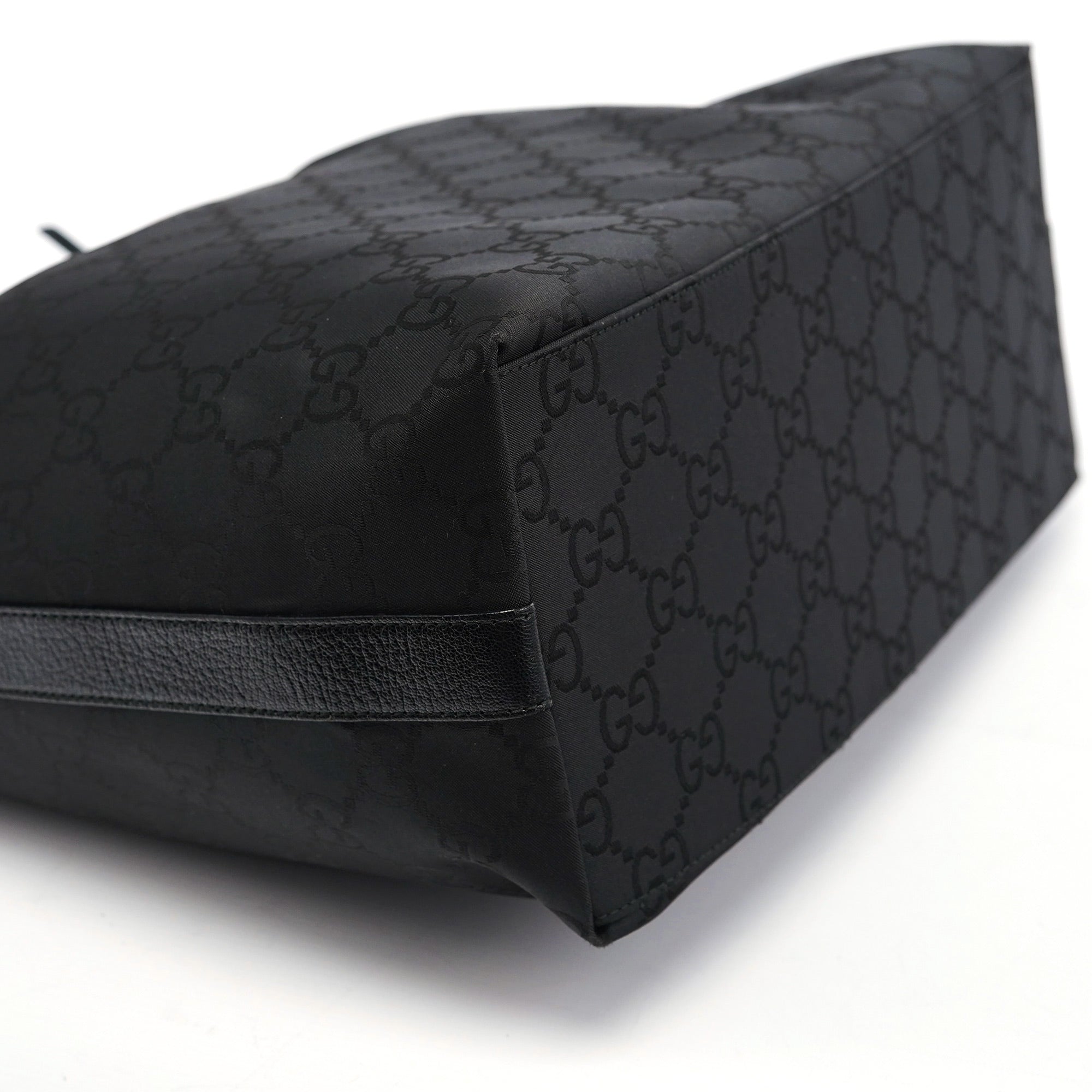 257279 Black GG Hobo Shoulder Bag