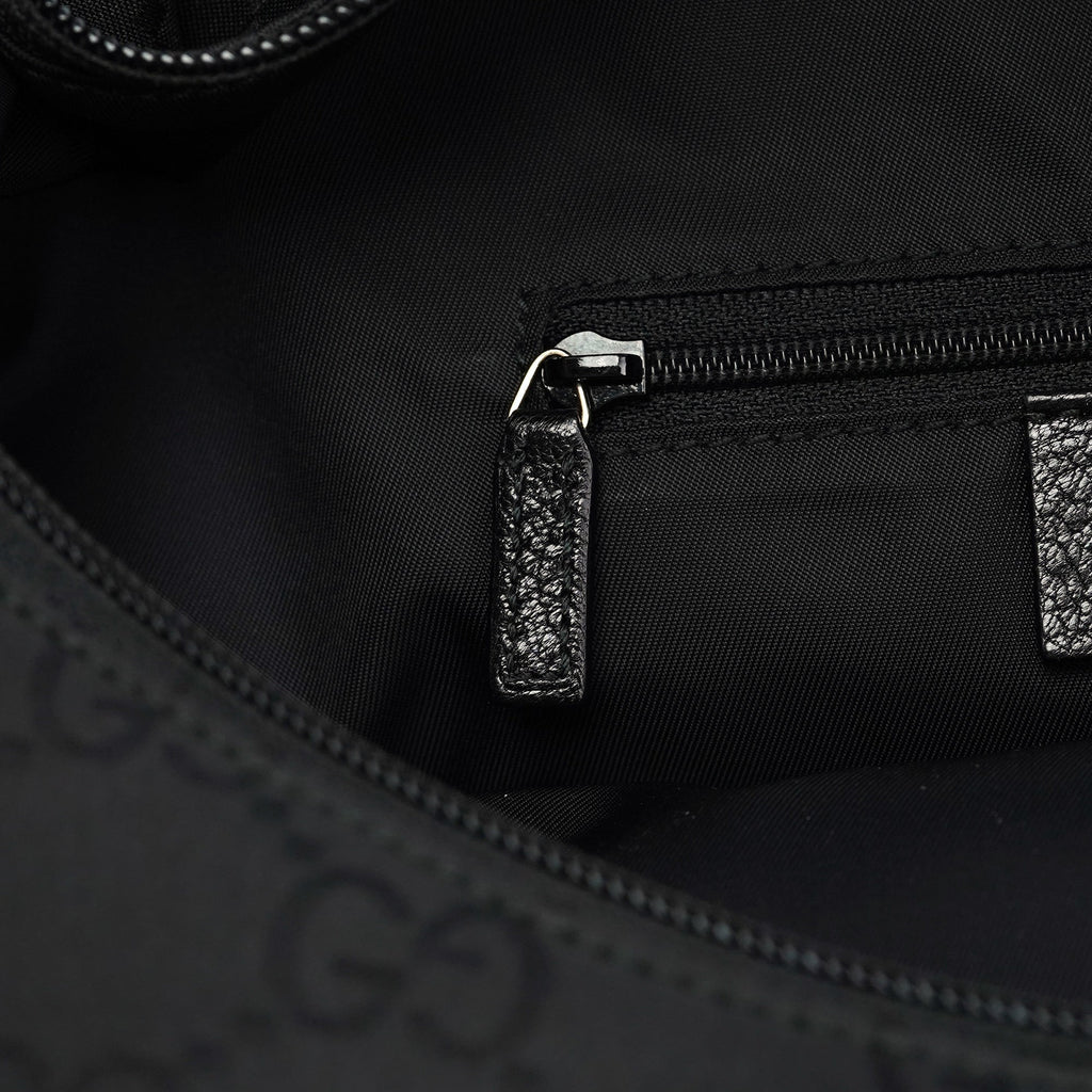257279 Black GG Hobo Shoulder Bag