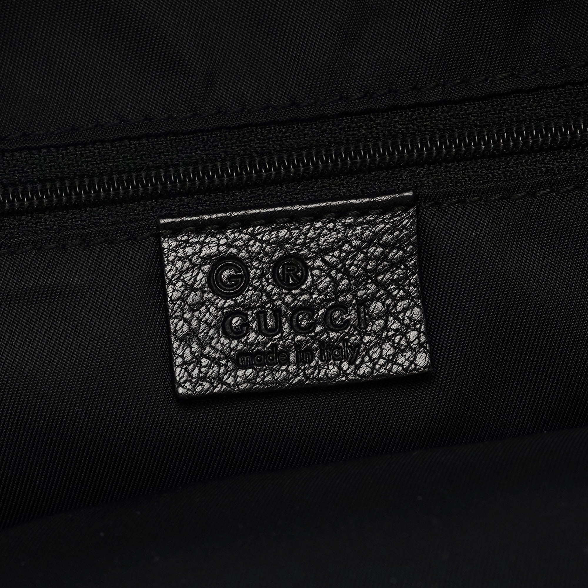 257279 Black GG Hobo Shoulder Bag