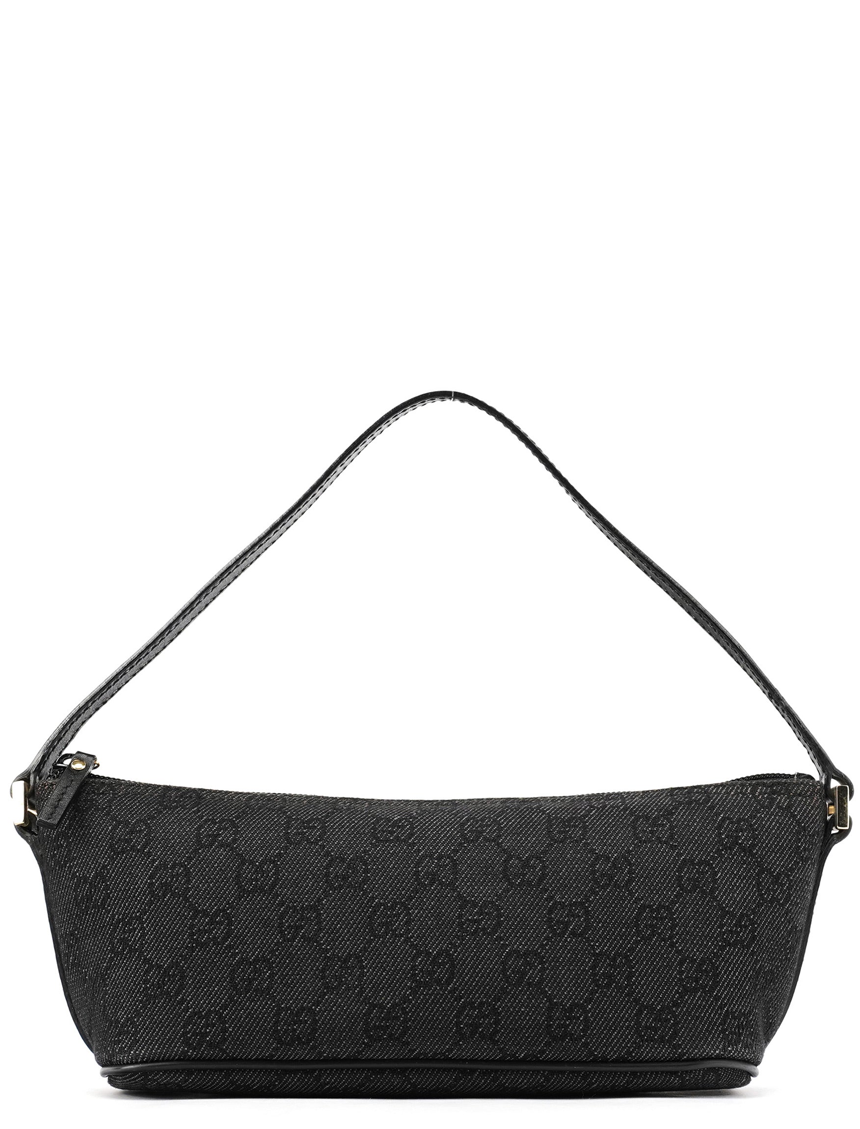 257300 Anthracite Denim GG Boat Pochette