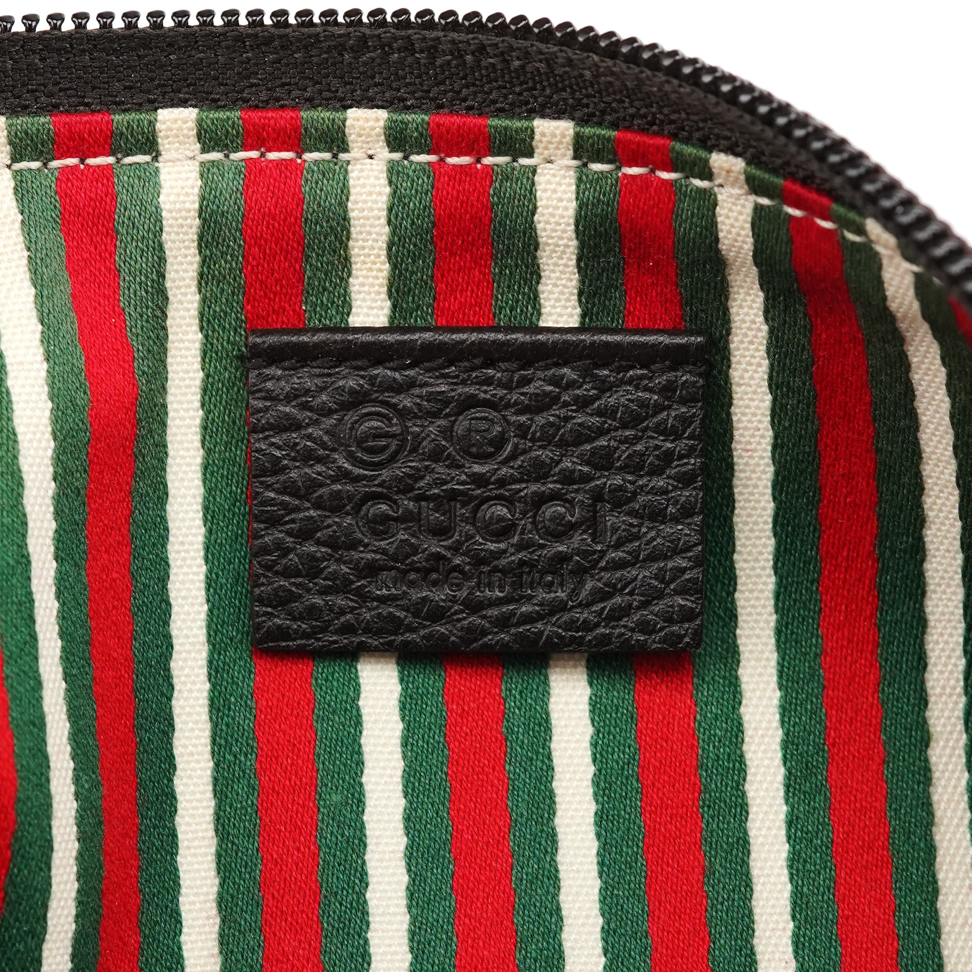 257300 Brown GG Boat Pochette