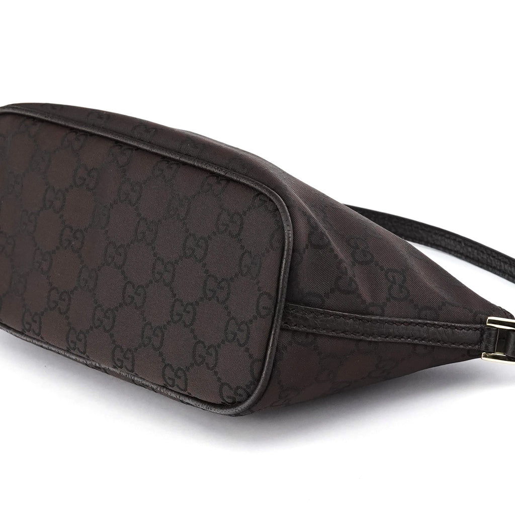 257300 Brown GG Boat Pochette