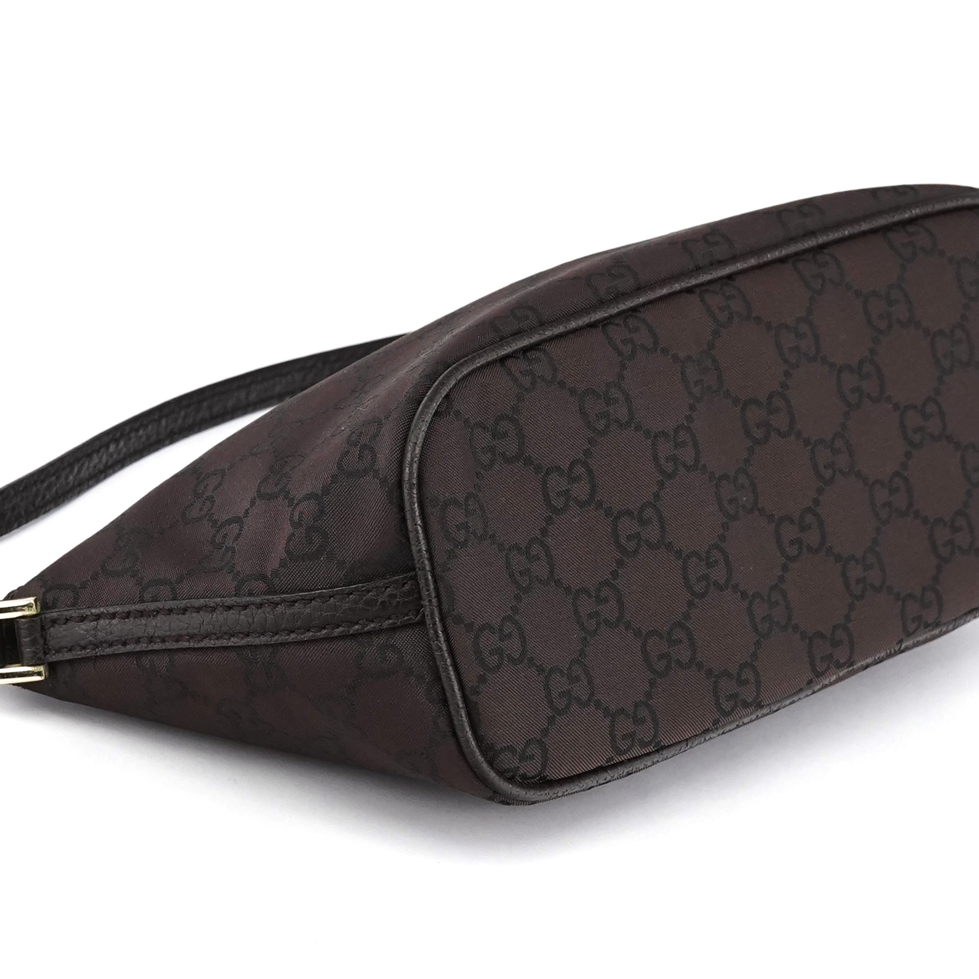 257300 Brown GG Boat Pochette