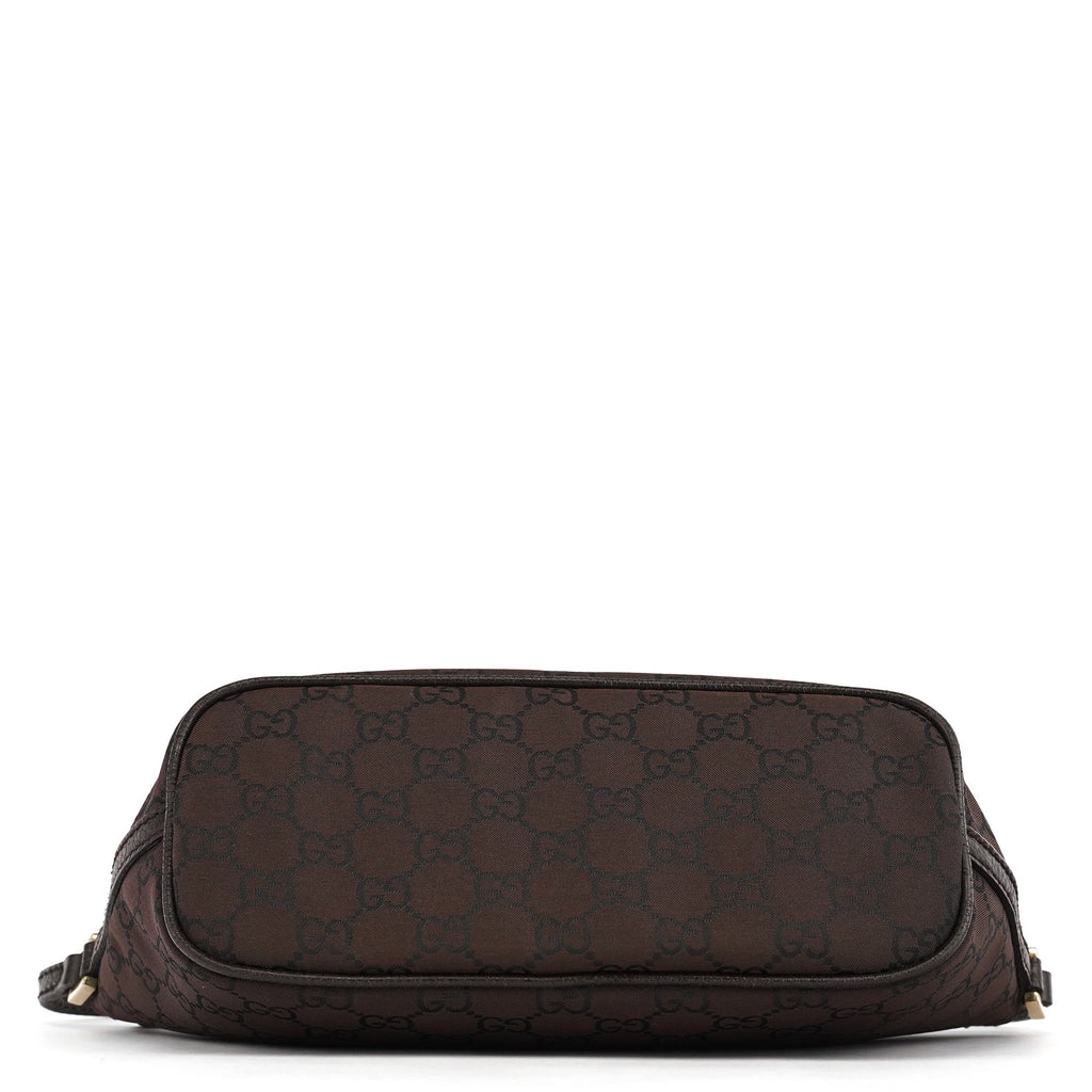 257300 Brown GG Boat Pochette