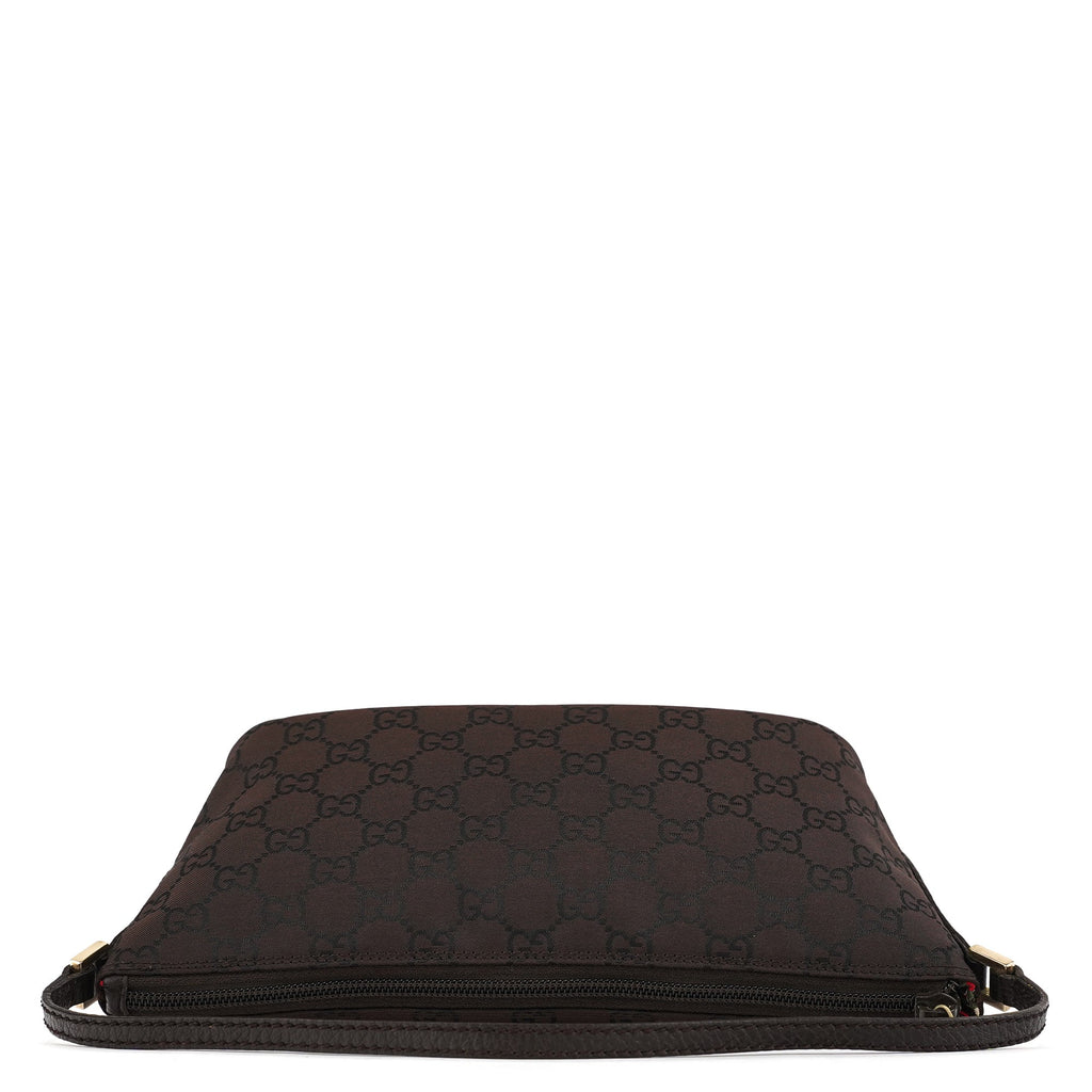 257300 Brown GG Boat Pochette