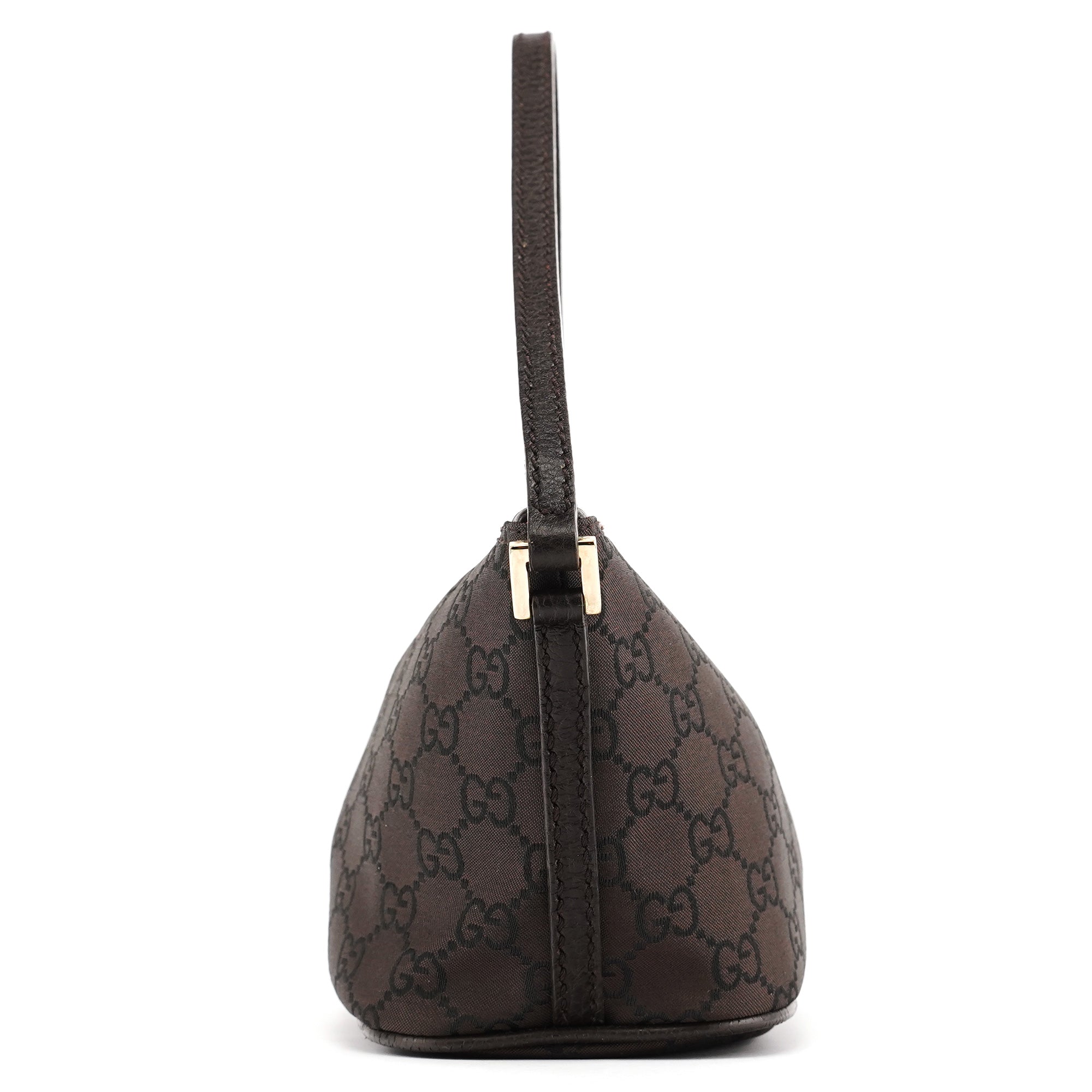 257300 Brown GG Boat Pochette