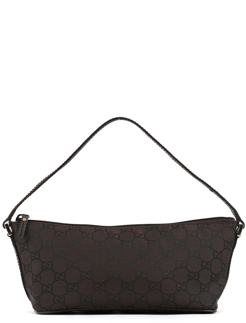 257300 Brown GG Boat Pochette