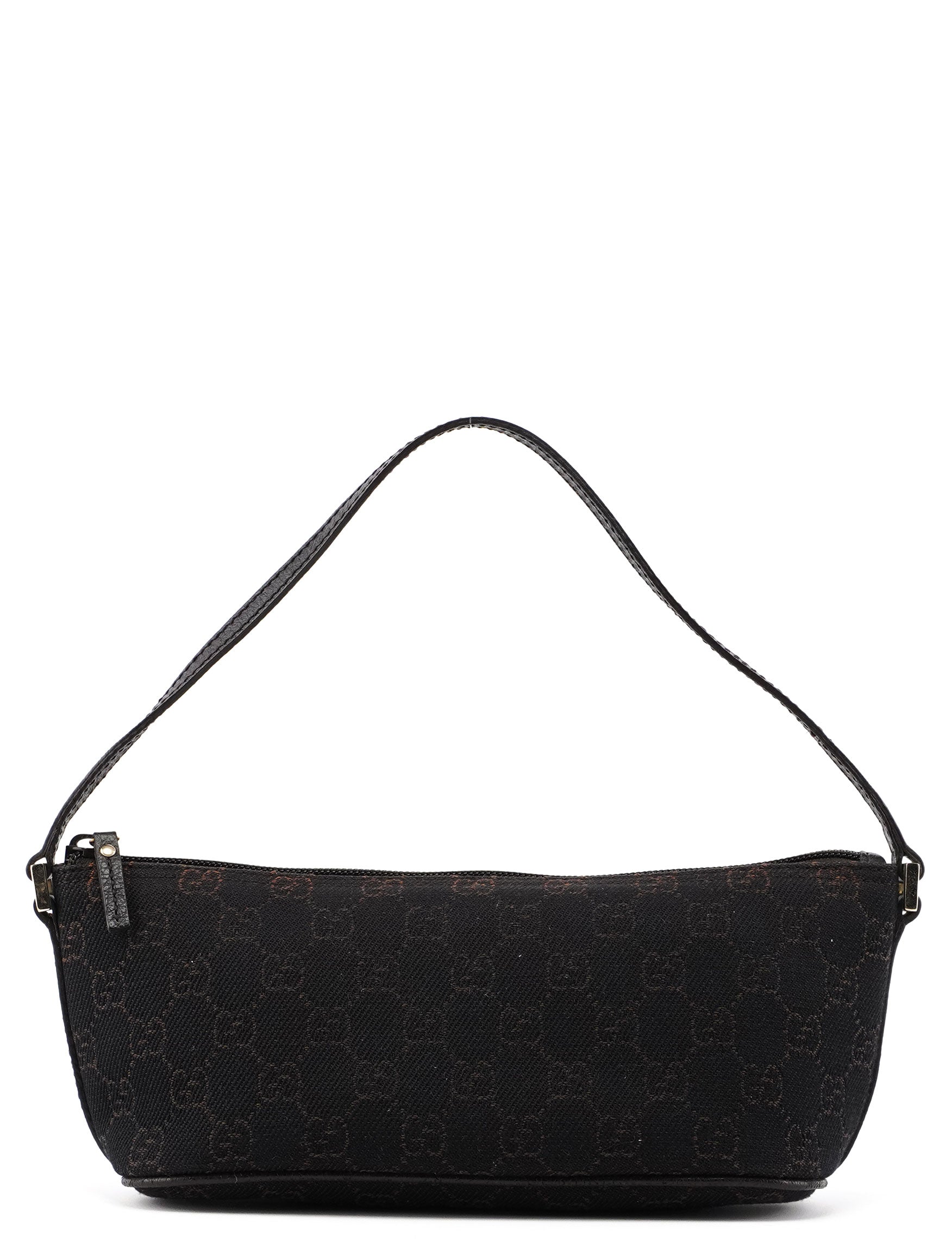 257300 Brown GG Boat Pochette