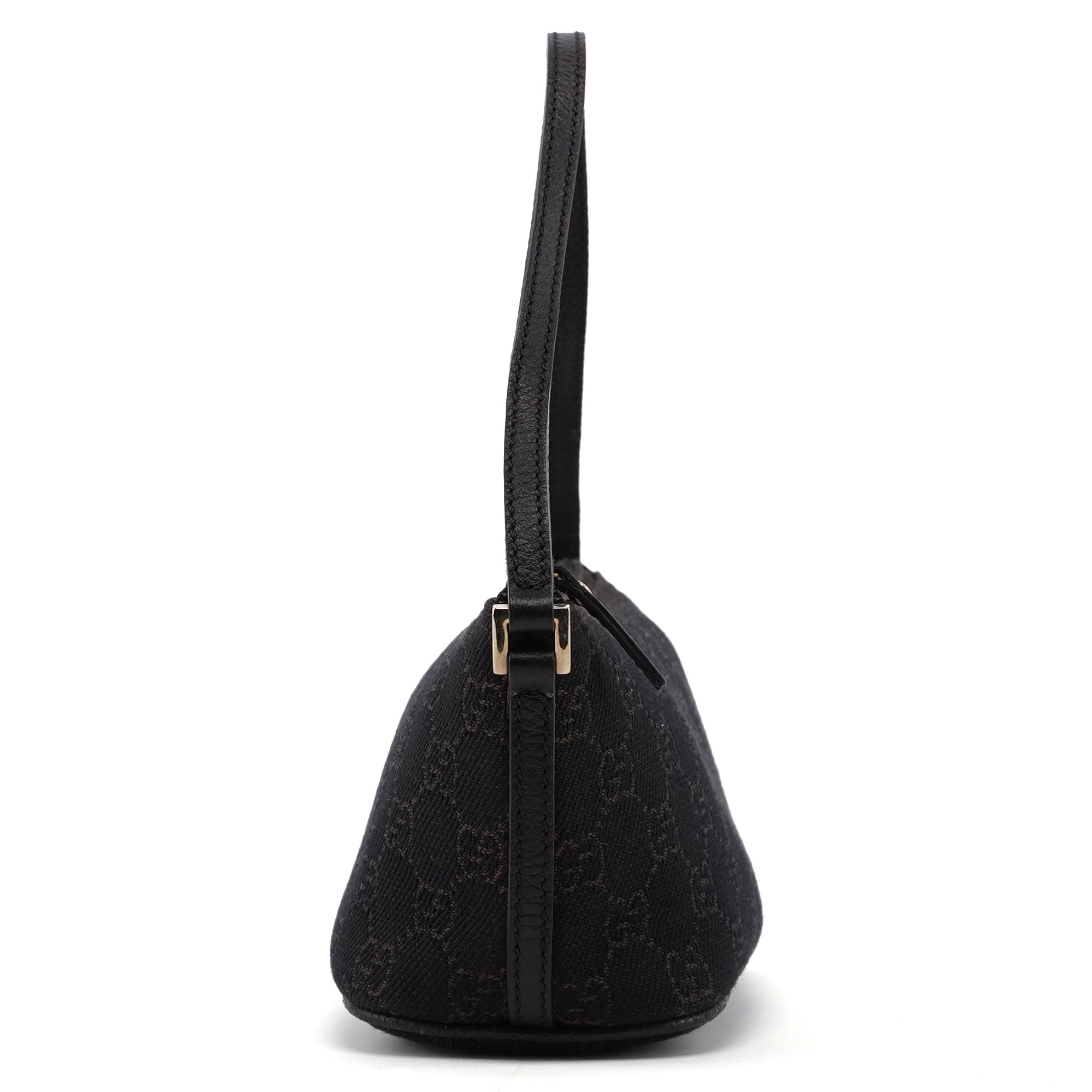 257300 Brown GG Boat Pochette