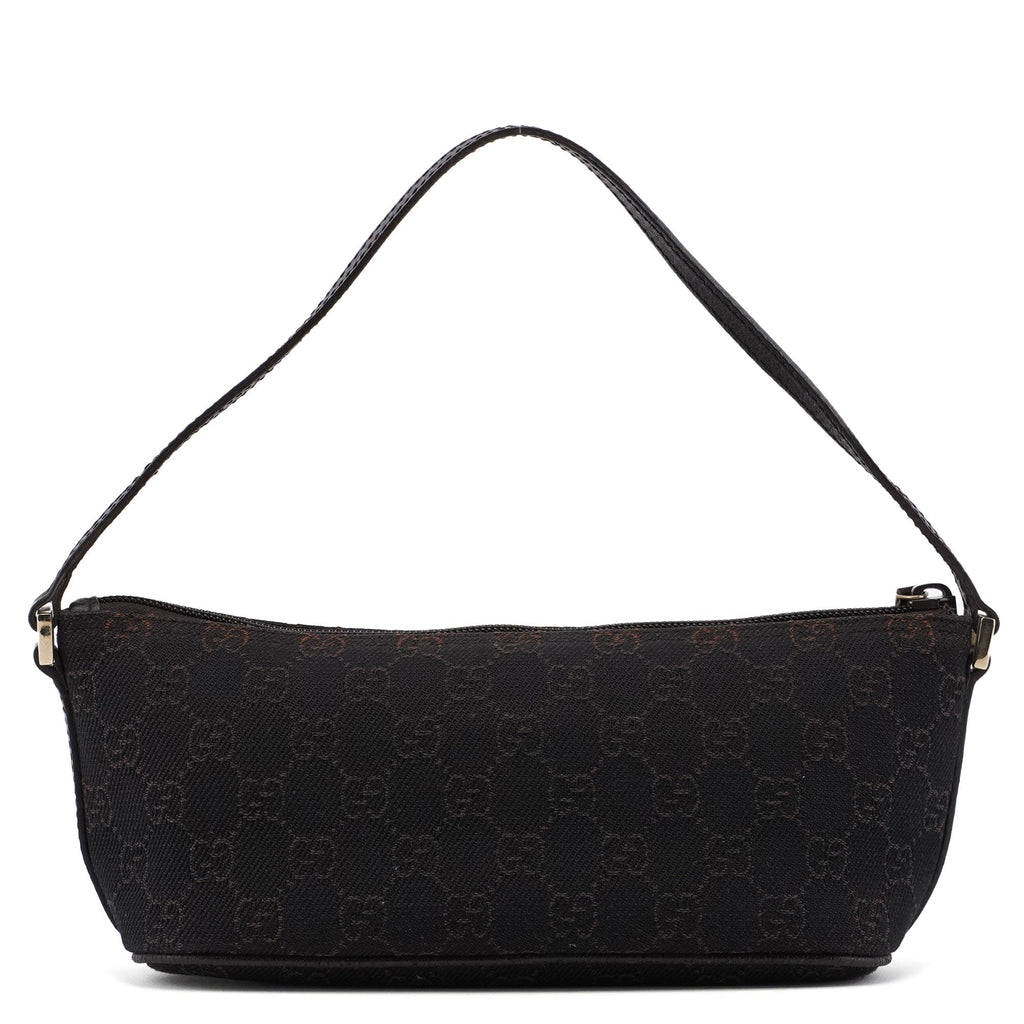 257300 Brown GG Boat Pochette