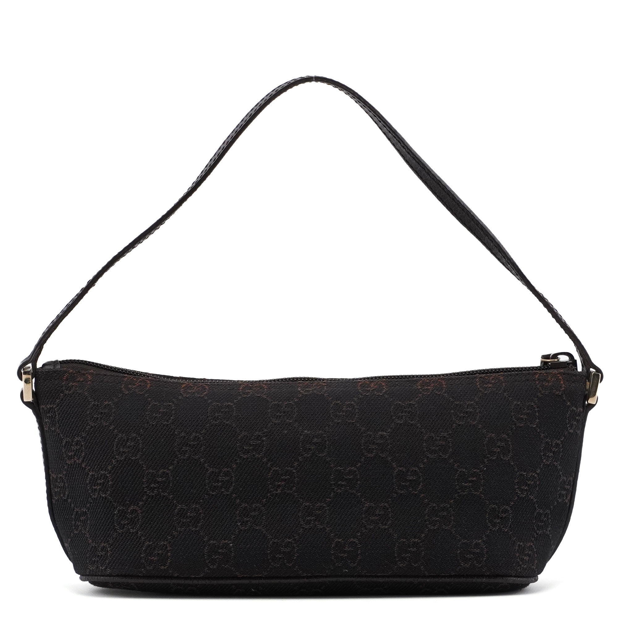 257300 Brown GG Boat Pochette