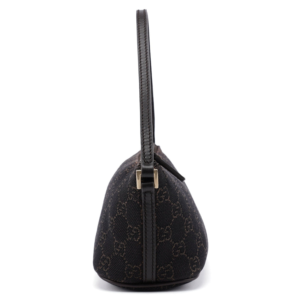 257300 Brown GG Boat Pochette