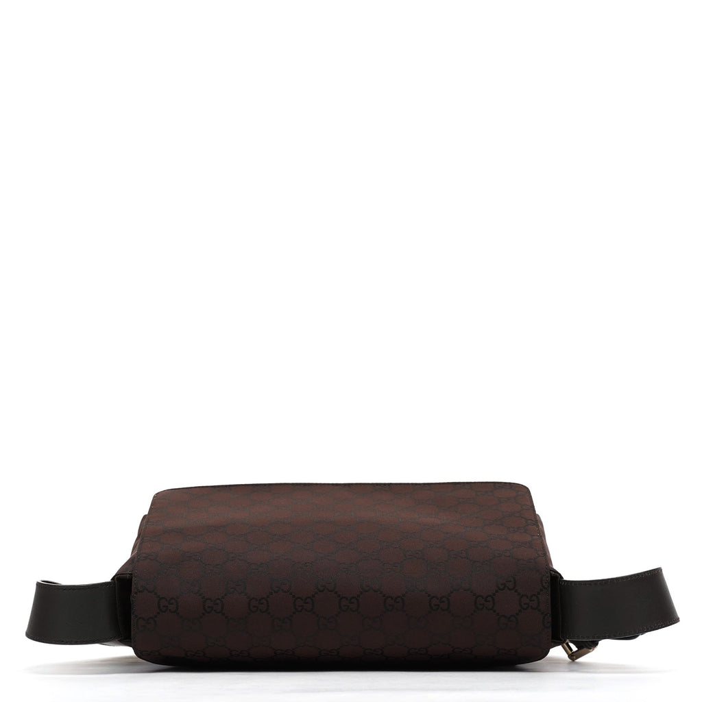 272351 Brown GG Canvas Crossbody Bag