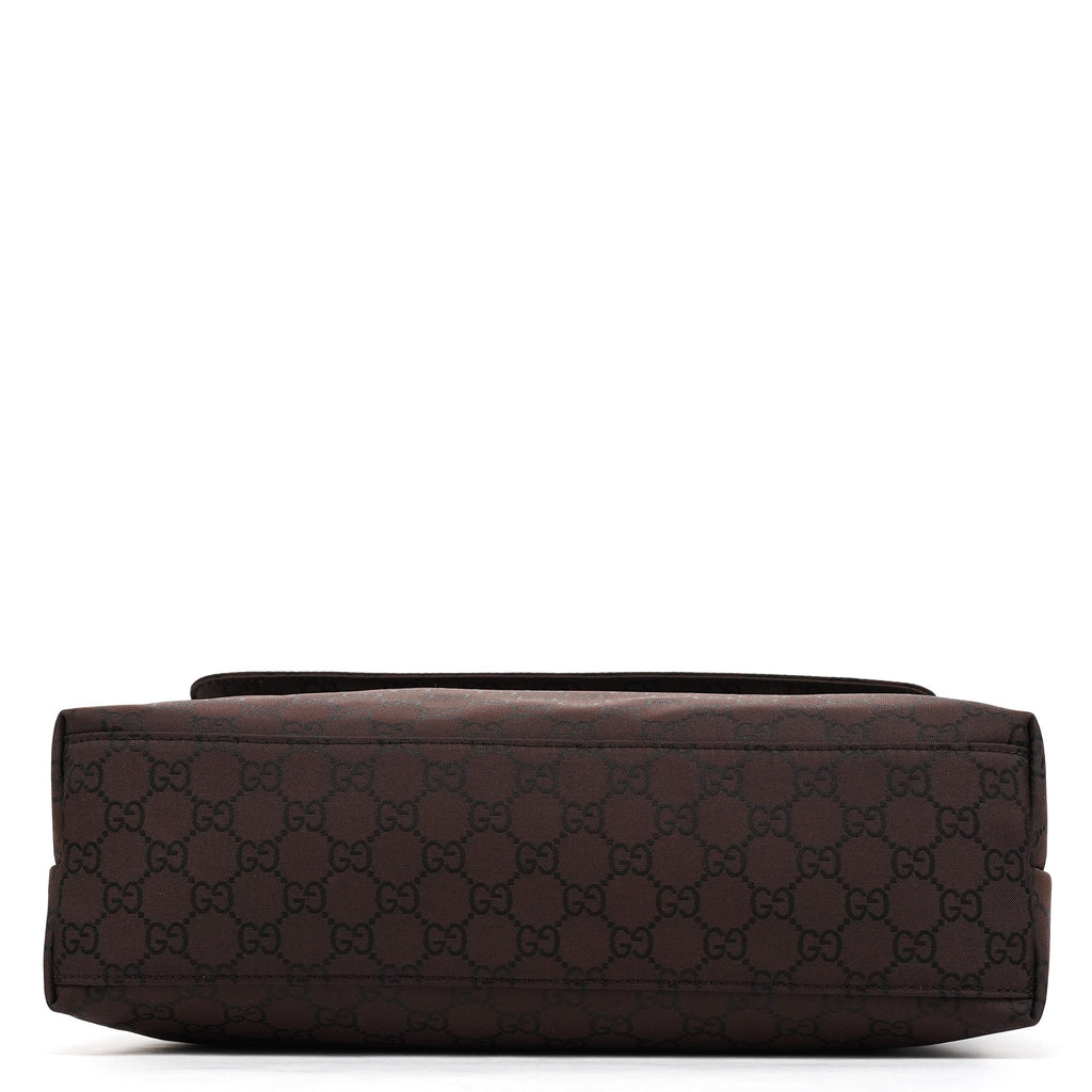 272351 Brown GG Canvas Crossbody Bag