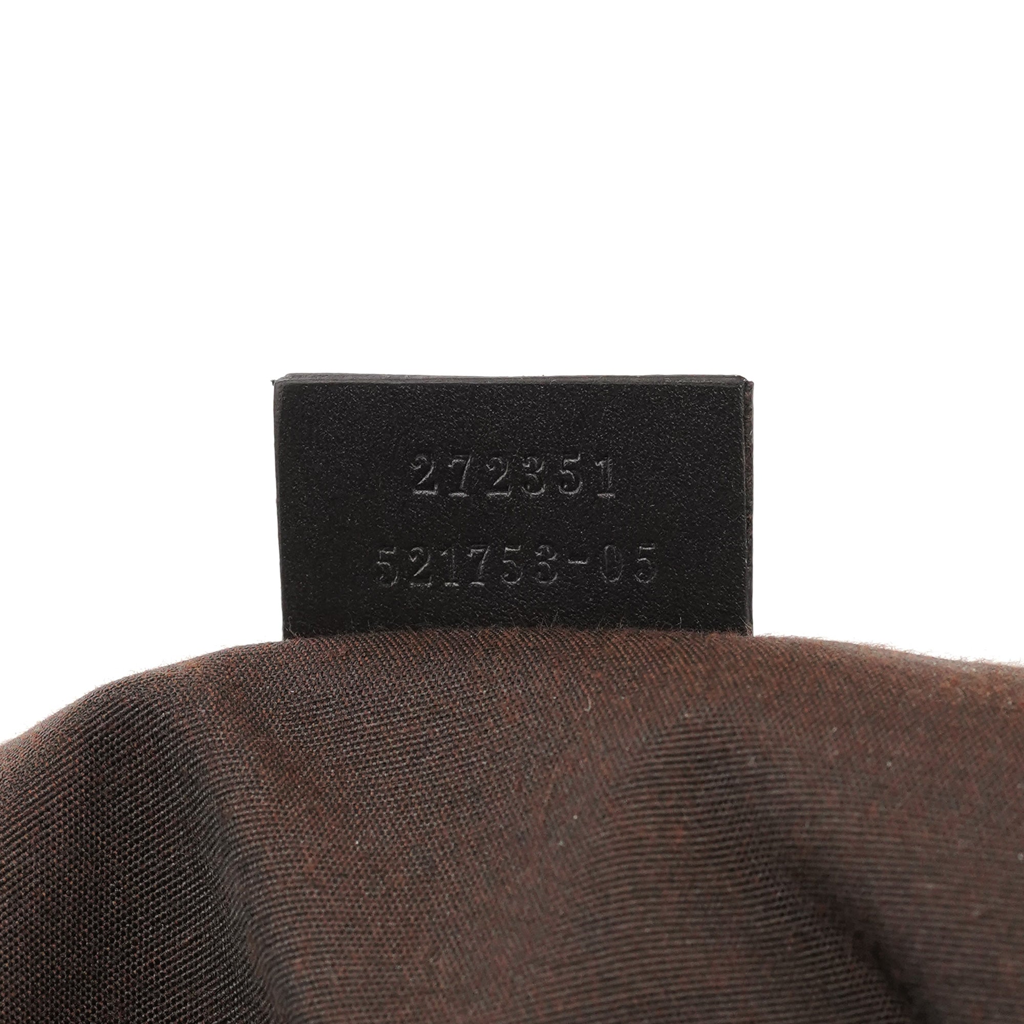 272351 Brown GG Canvas Crossbody Bag