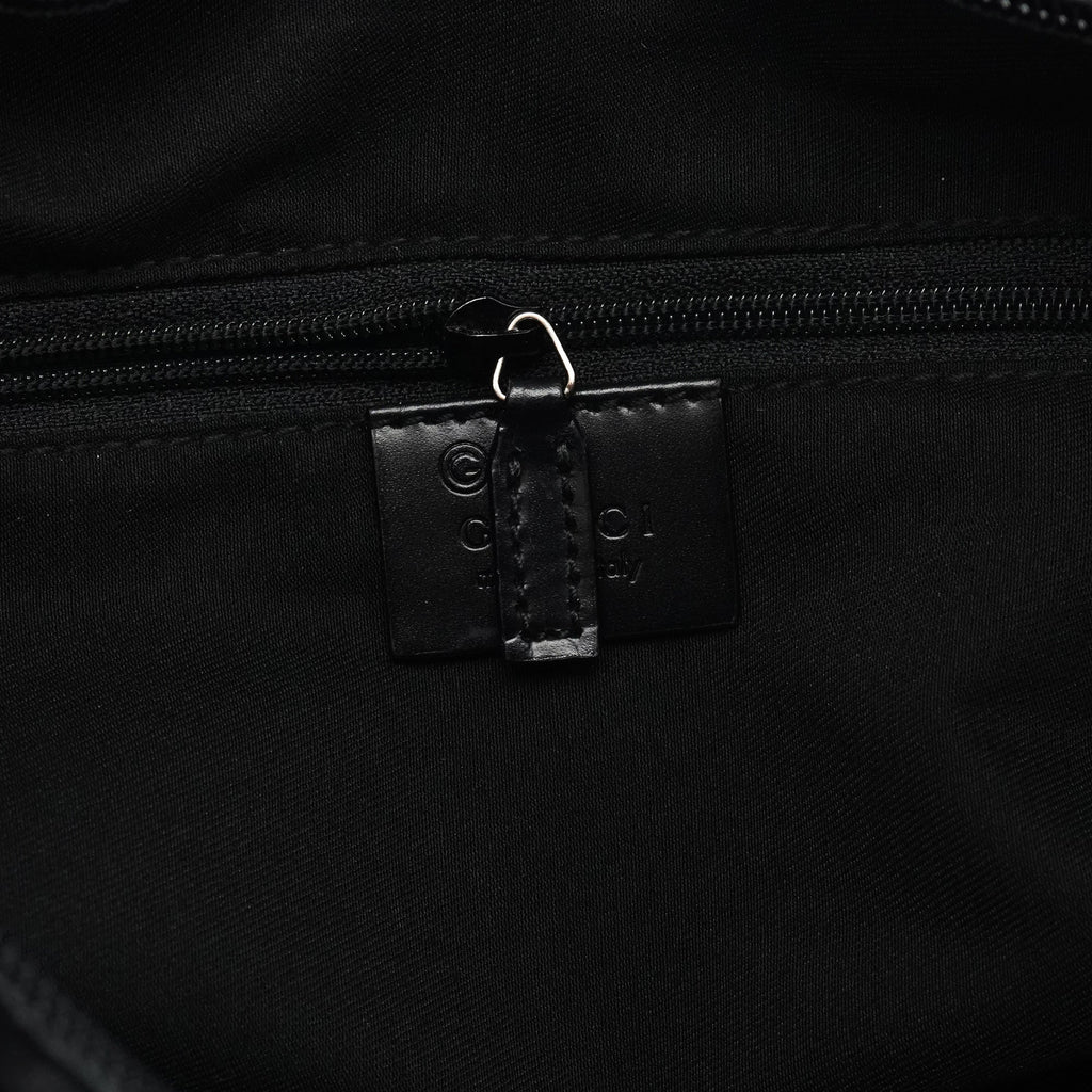 28335 Black GG Hobo Shoulder Bag