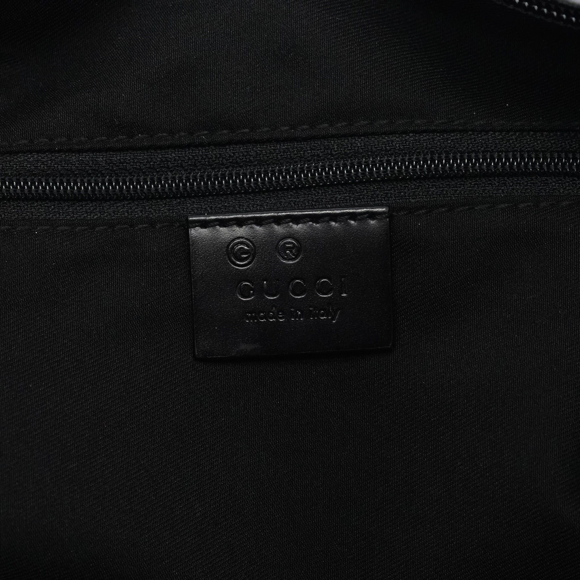 28335 Black GG Hobo Shoulder Bag