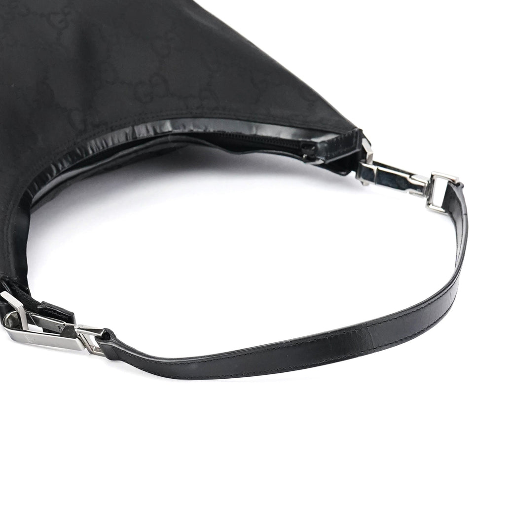 28335 Black GG Hobo Shoulder Bag