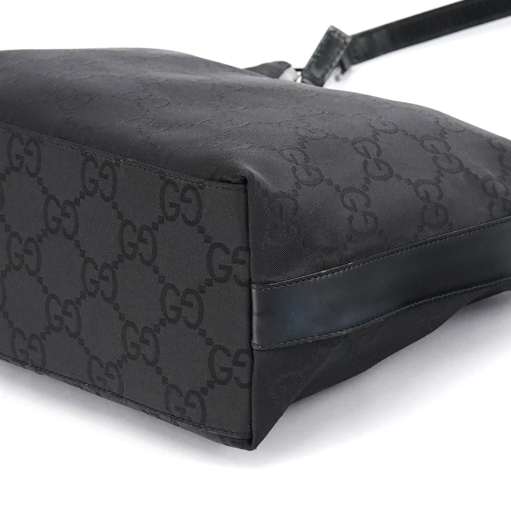 28335 Black GG Hobo Shoulder Bag