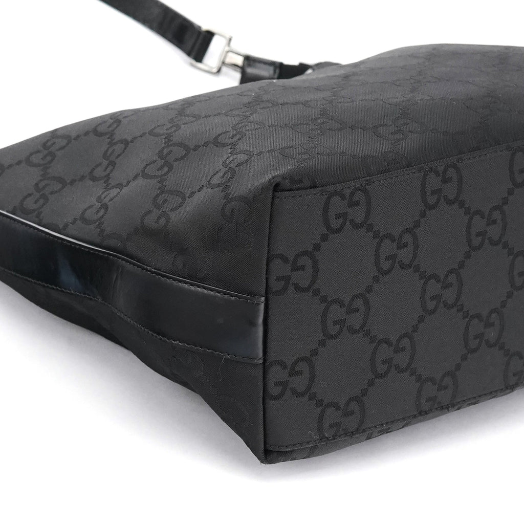 28335 Black GG Hobo Shoulder Bag