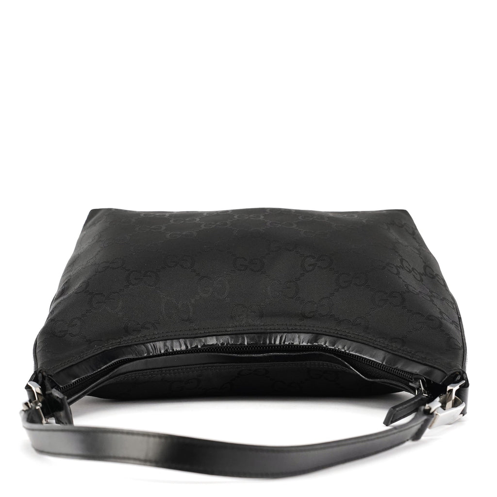 28335 Black GG Hobo Shoulder Bag
