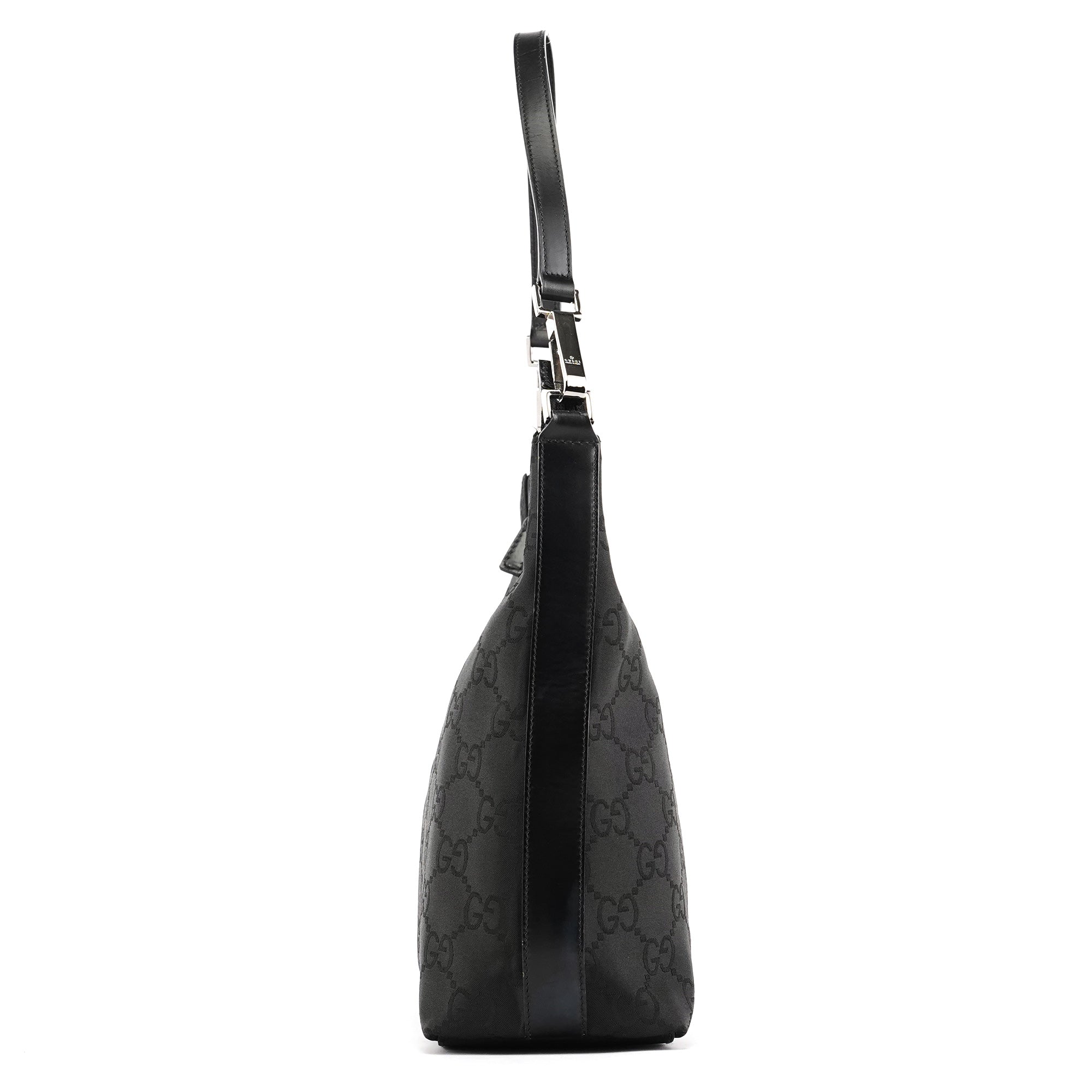 28335 Black GG Hobo Shoulder Bag