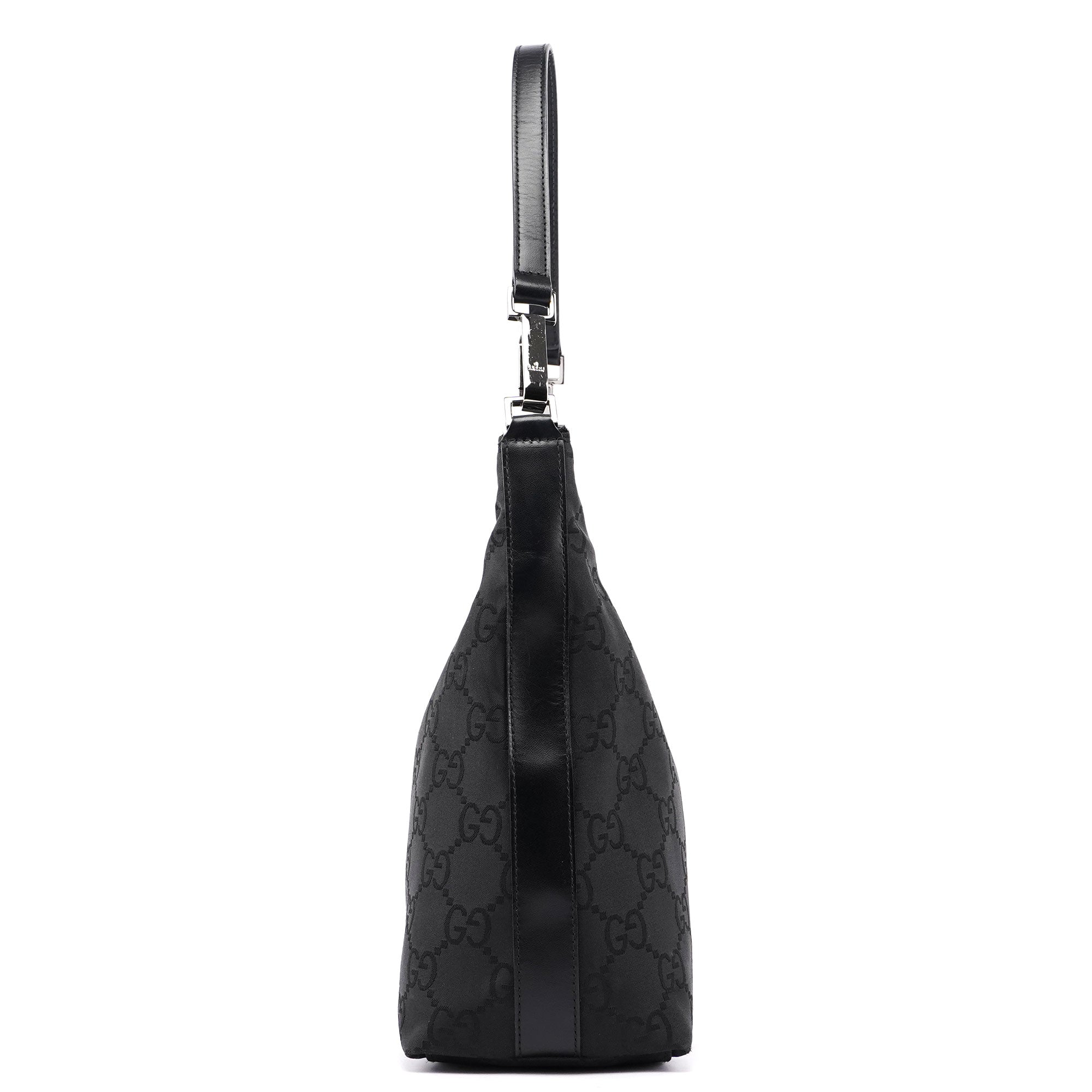 28335 Black GG Hobo Shoulder Bag