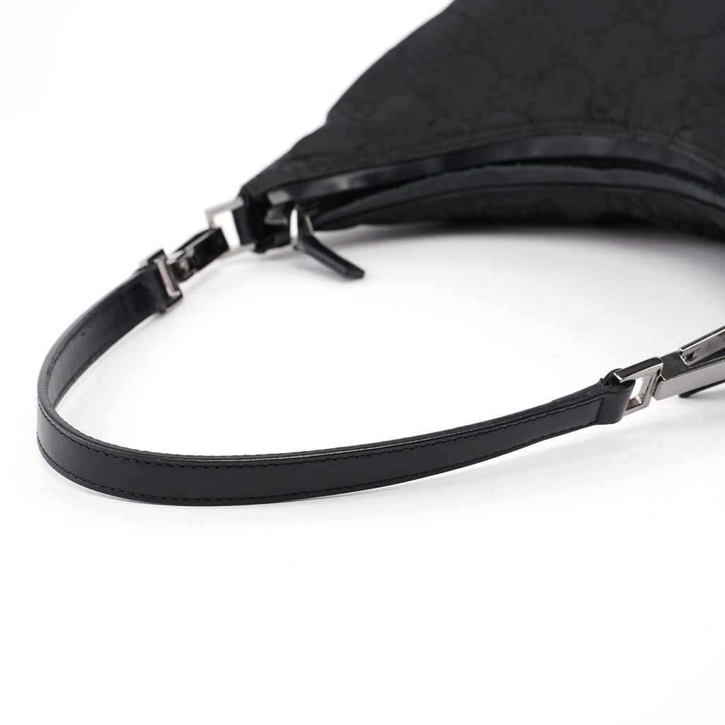 28335 Black GG Hobo Shoulder Bag