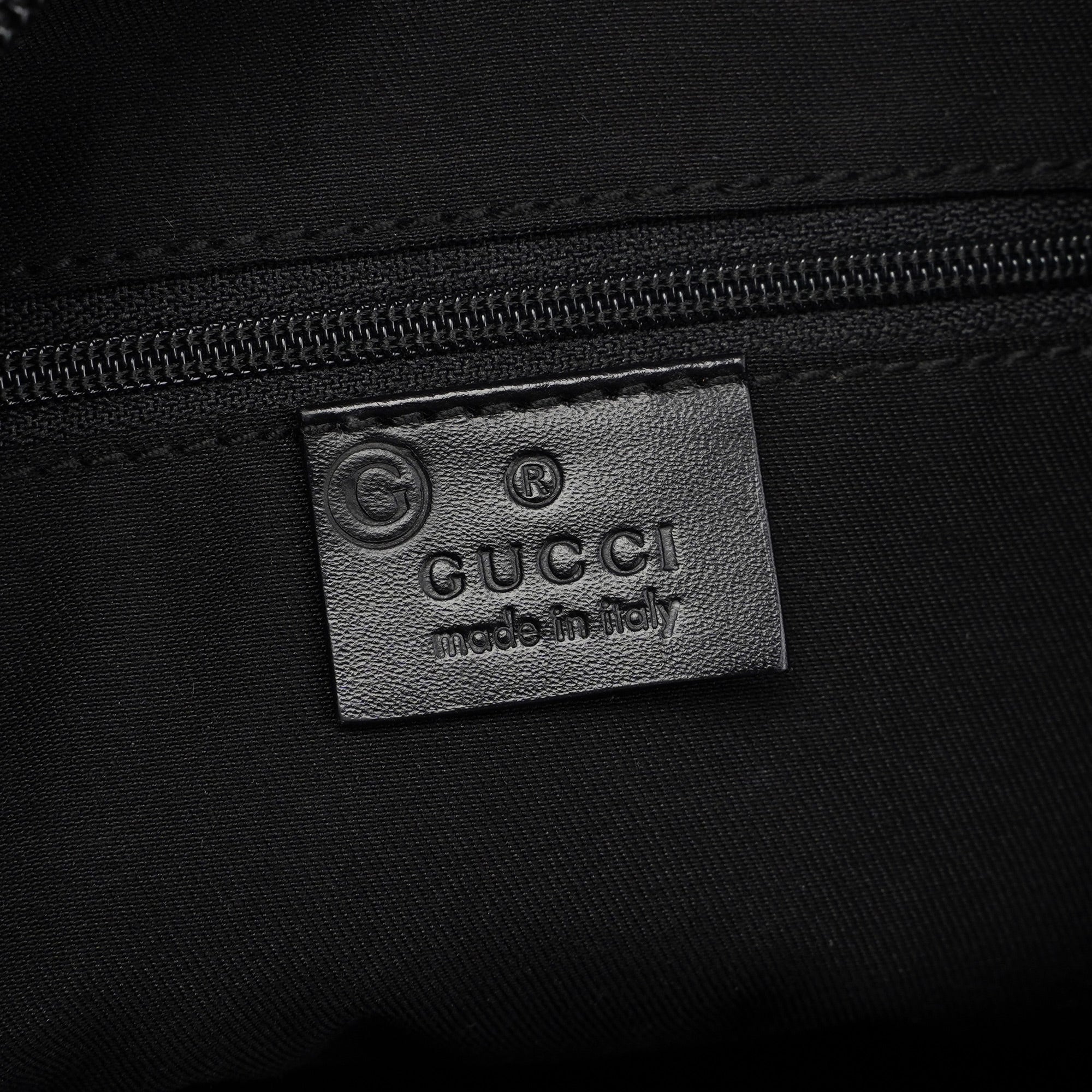 28335 Black GG Hobo Shoulder Bag