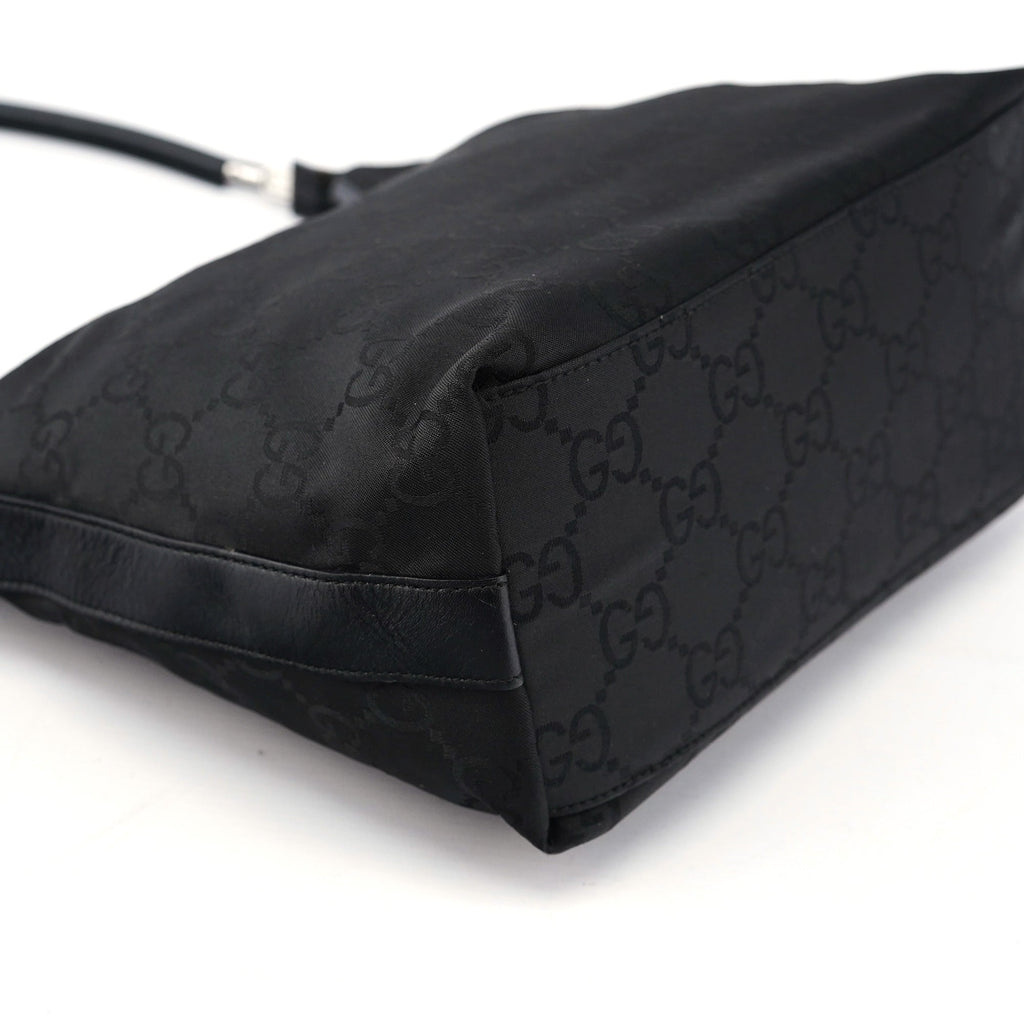 28335 Black GG Hobo Shoulder Bag
