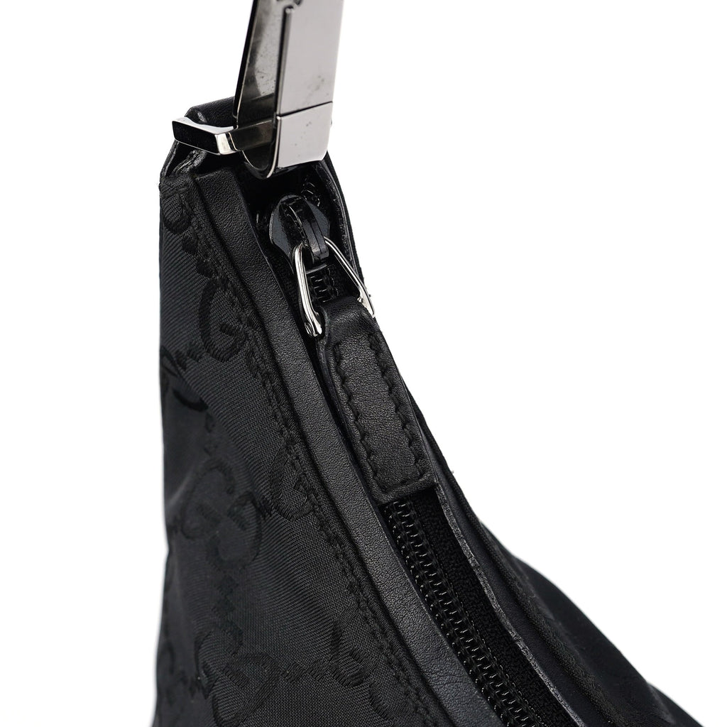 28335 Black GG Hobo Shoulder Bag