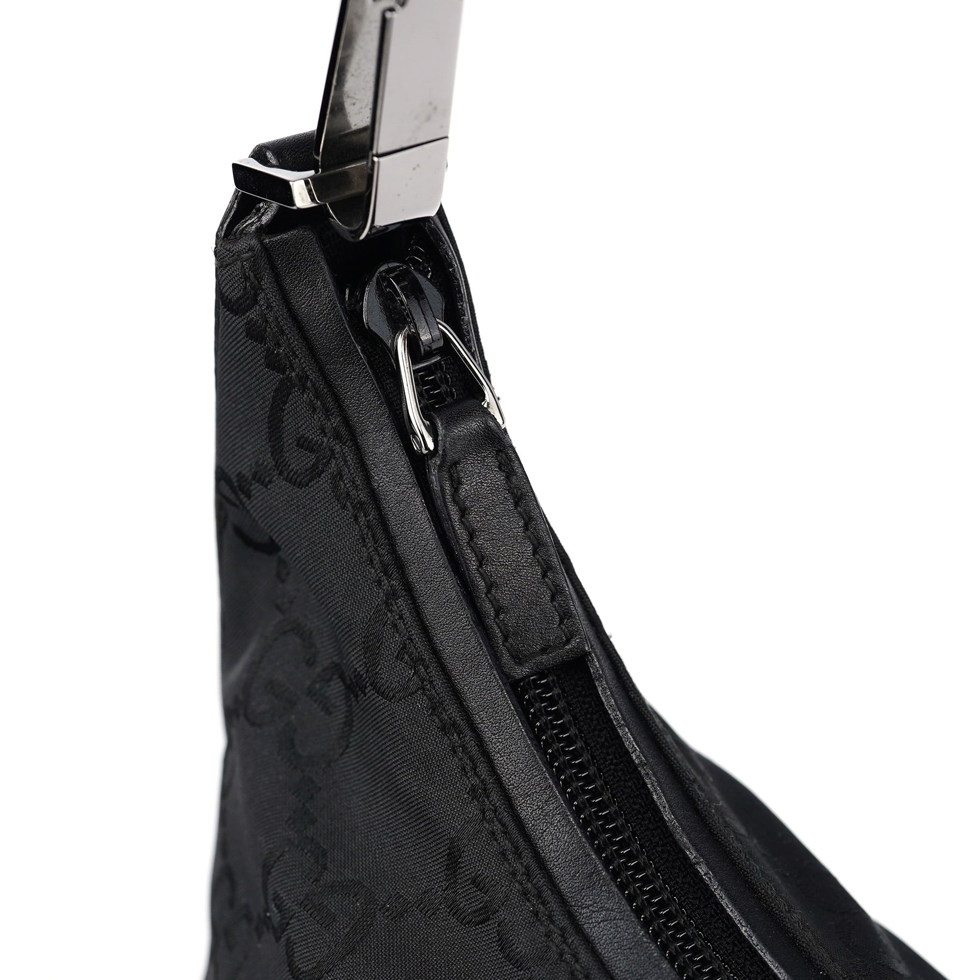 28335 Black GG Hobo Shoulder Bag
