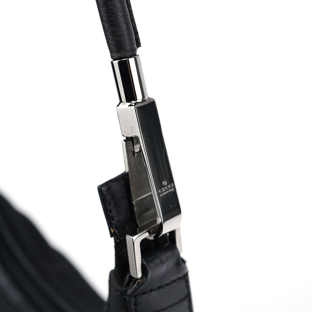 28335 Black GG Hobo Shoulder Bag