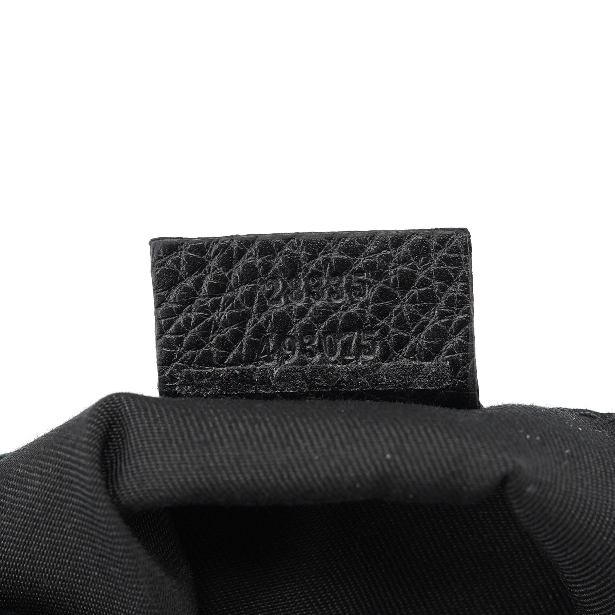 28335 Black GG Shoulder Bag