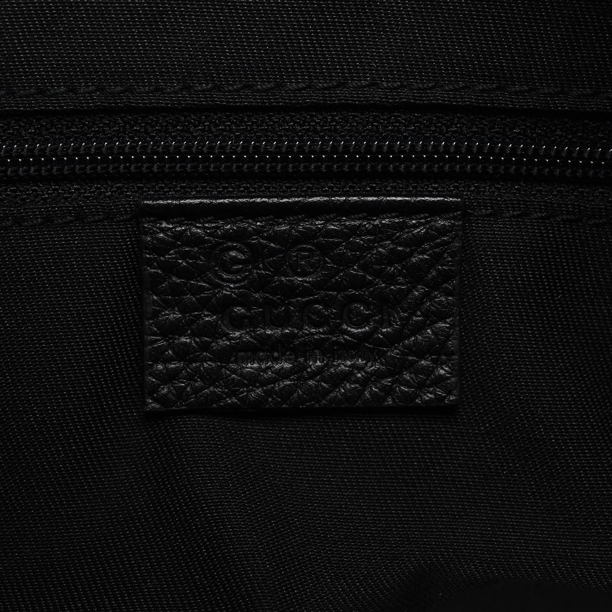28335 Black GG Shoulder Bag