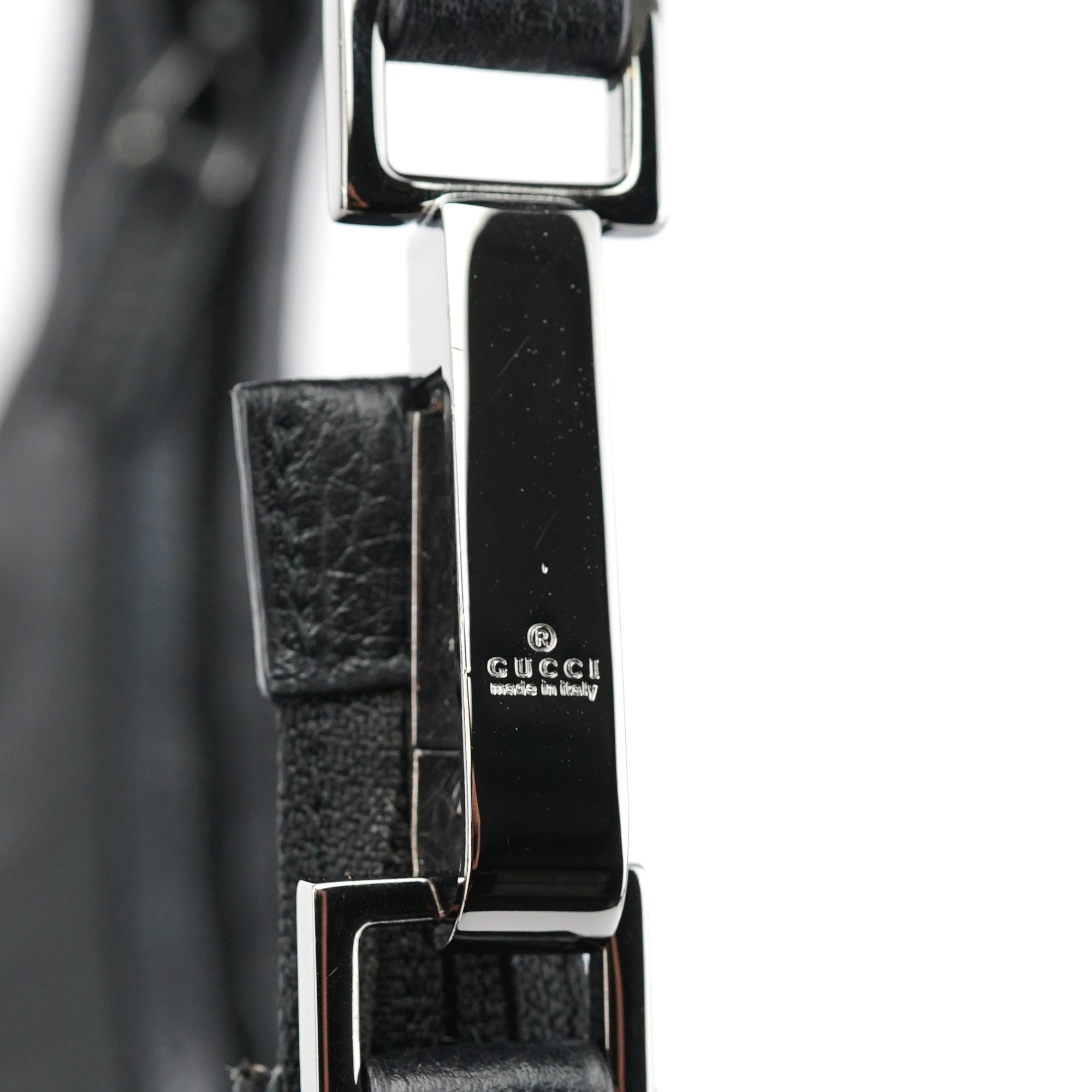 28335 Black GG Shoulder Bag