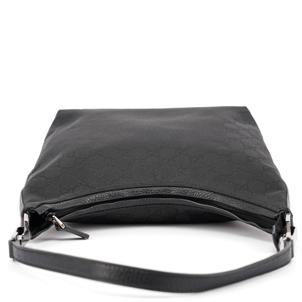 28335 Black GG Shoulder Bag