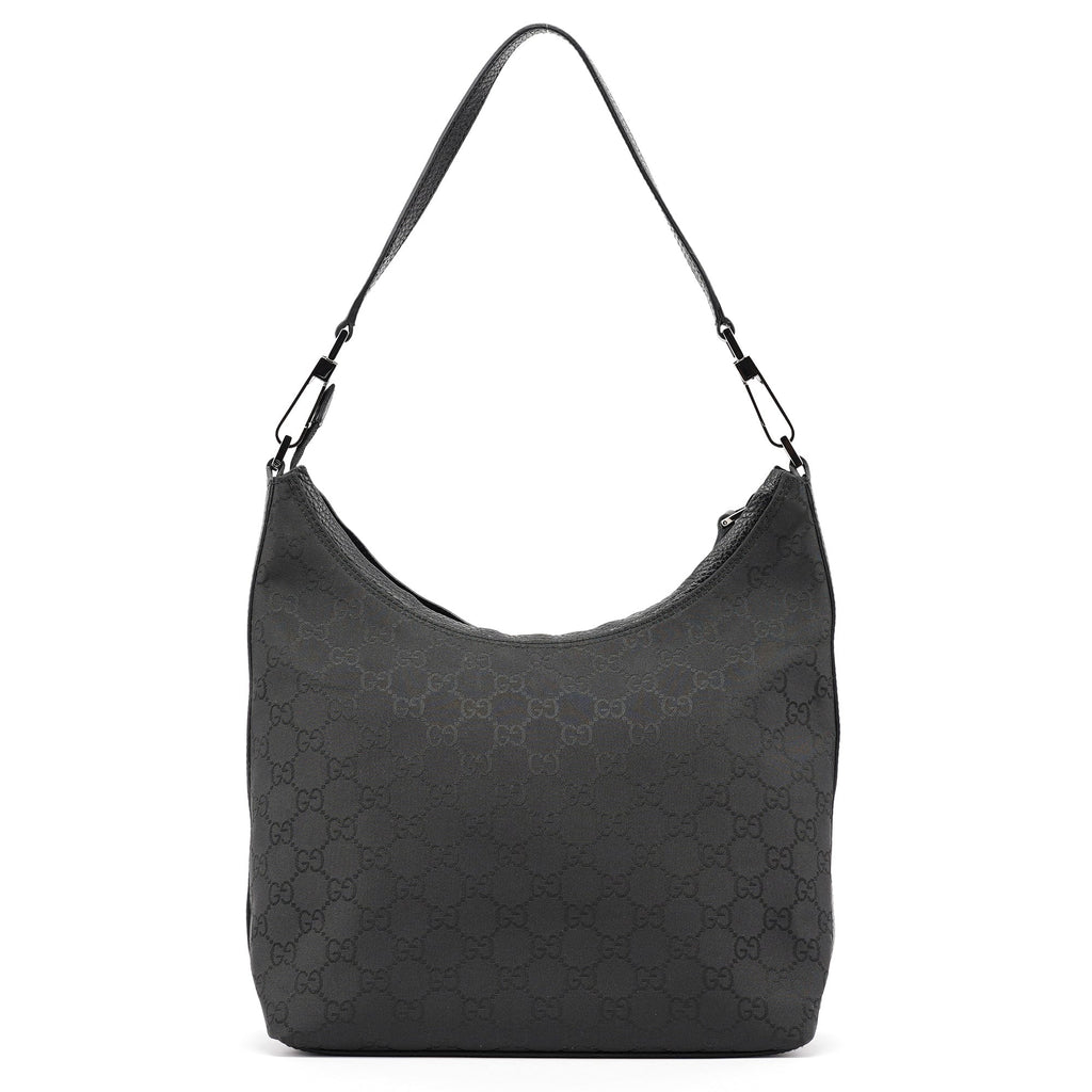 28335 Black GG Shoulder Bag