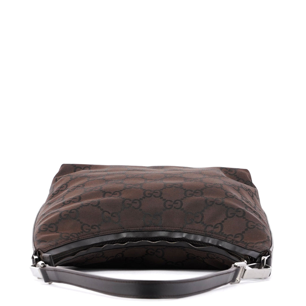 28335 Brown GG Hobo Shoulder Bag