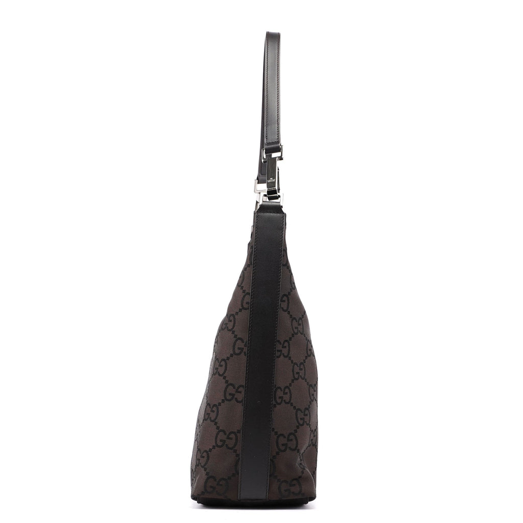 28335 Brown GG Hobo Shoulder Bag