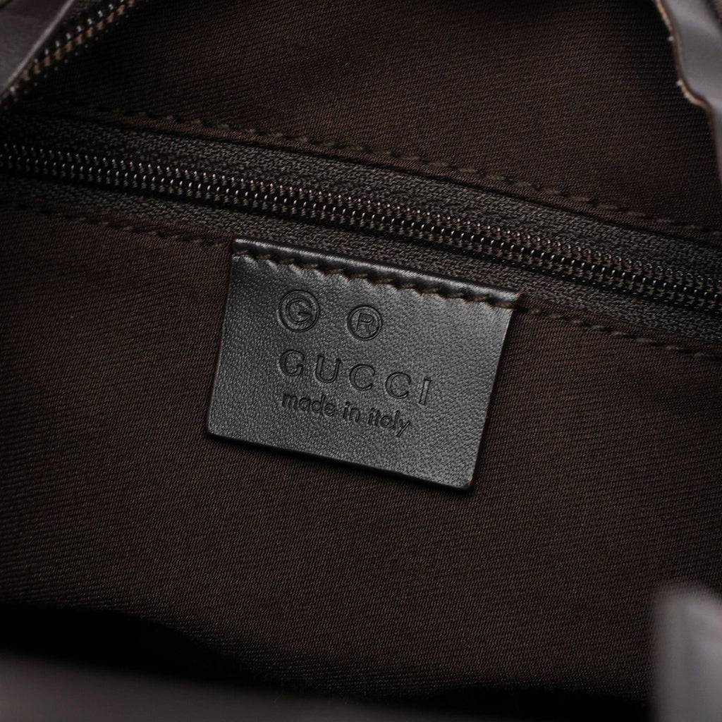28335 Brown GG Hobo Shoulder Bag
